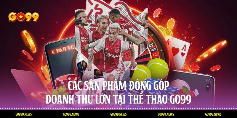 Các Sản Phẩm Đóng Góp Doanh Thu Lớn Tại Thể thao Go99